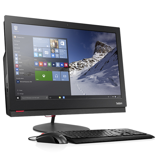 ThinkCentre M818Z 23.8英寸商务办公家用娱乐一体机电脑 定制i7-7700/16G/1T+120G/2G 